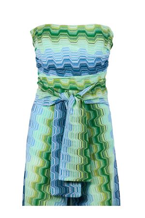 Long green cotton-blend jumpsuit PHO FIRENZE | 4323062SKYGREEN